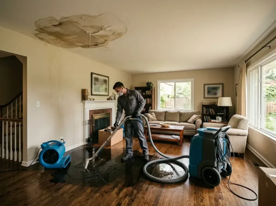 attic-pipe-burst-ceiling-drip-008 — frequently asked questions, Water Damage Restoration & Carpet Care in Austin, IN